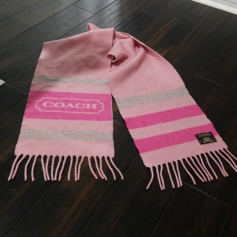 Coach Scarf Cashmere blend
